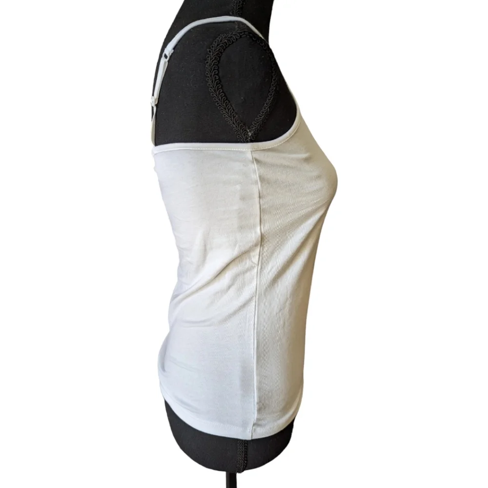 New Girls White Cami Tank Sz‎ Large